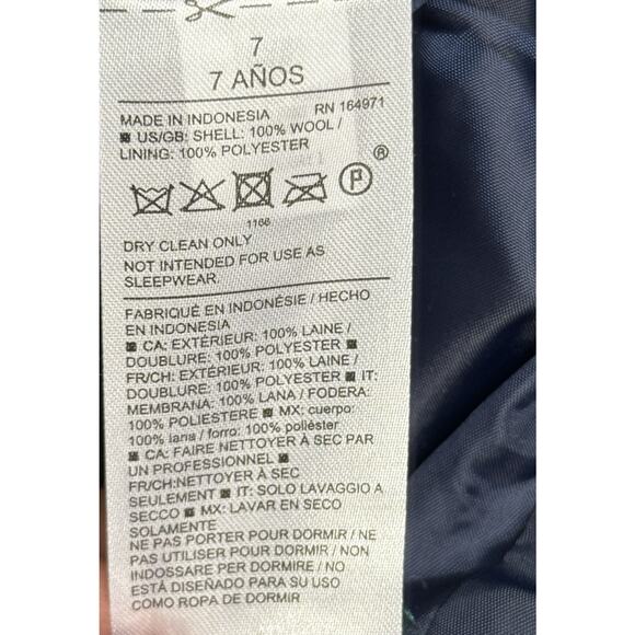 Janie & Jack Boys Size 7 Tartan Plaid Wool Pants Red Blue Green Preppy Holiday - Picture 8 of 9